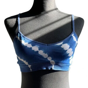 PINK Bralette Size Small (S/P) Color: Blue & white